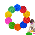 Sensory Toys for Children Textured round Play Mat for Kid Educational Textured Play Mat for Boys Girls Kids Toddler
